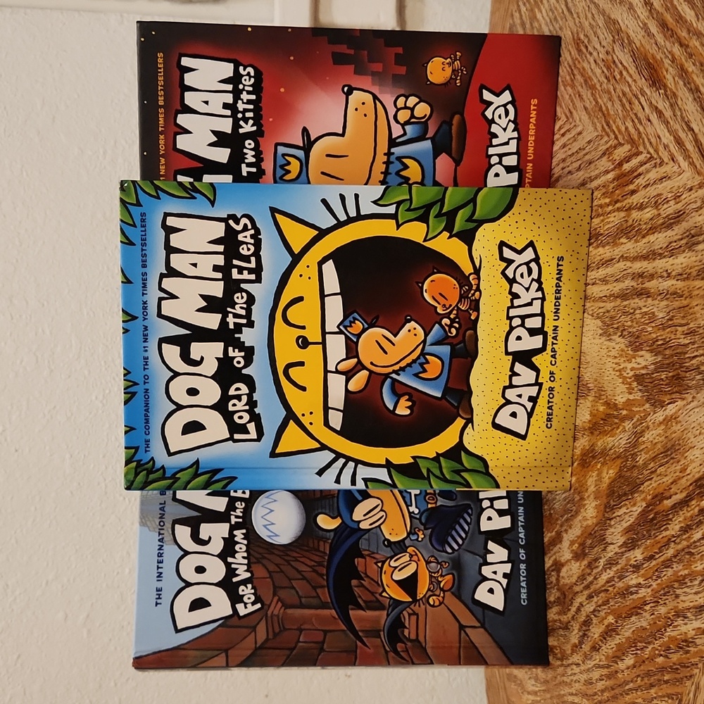 3 Dogman Books